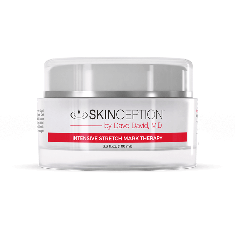 skinception intensive stretch mark therapy product